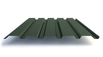 Металлопрофиль МП35 RAL 6005 Зелёный мох в Саратове